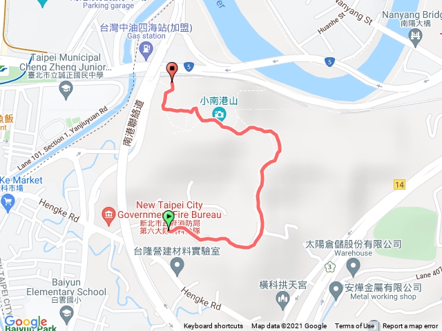 汐止民權街-大同路一段（小南港山）