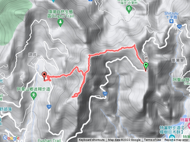 凸龜山 芙蓉山 天福山O繞