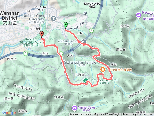 2026臺北大縱走臺北大縱走第七段：世界山莊至飛龍步道政大後山20260227180729
