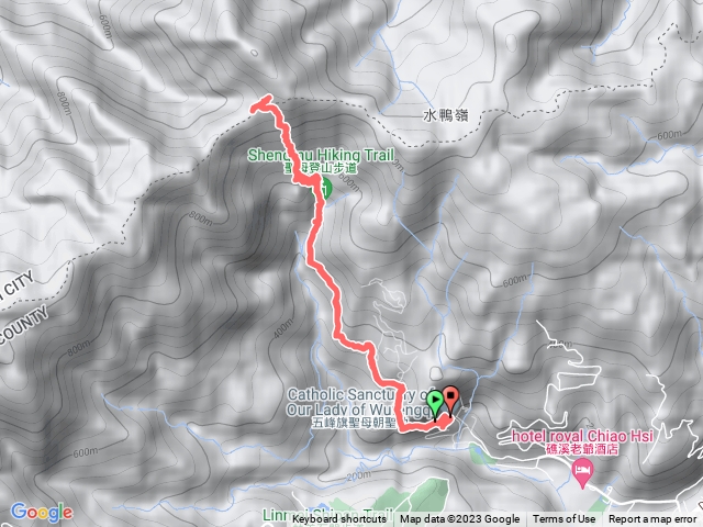 聖母山莊登山步道
