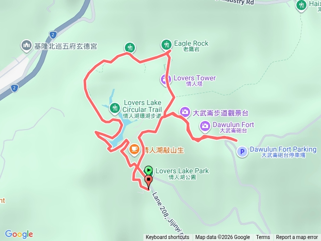 情人湖環山步道-大武崙山預覽圖