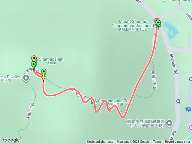 紗帽山陽明湖登山口預覽圖