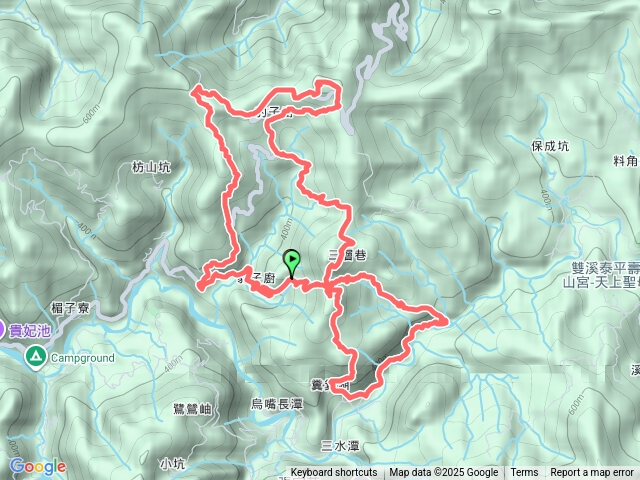 2025 10 13 王家包種茶園~豹子廚越嶺古道~南豹子廚山~畚箕湖古道～北勢溪古道～三層巷～豹子廚古道~豹子廚越嶺保甲路~北豹子廚山~中坑頭鞍部~南闊瀨行路線~王家包種茶園8字型