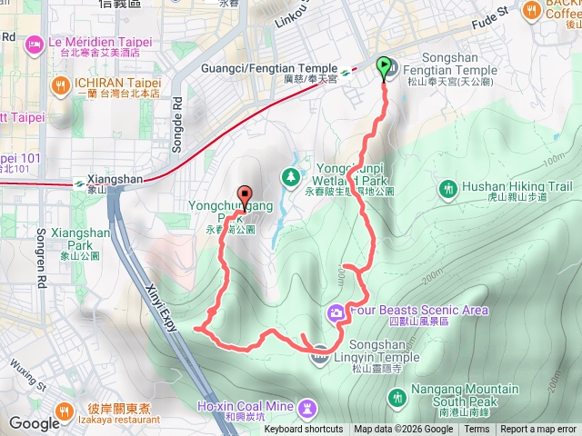 四獸山（奉天宮-永春岡）預覽圖