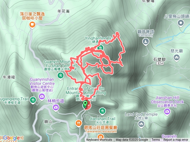 觀音山四進四出