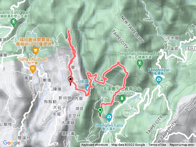 溪合宮 - 頂山南峰 - 馬番山 - 內寮