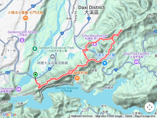 溪洲-白石-溪洲來回