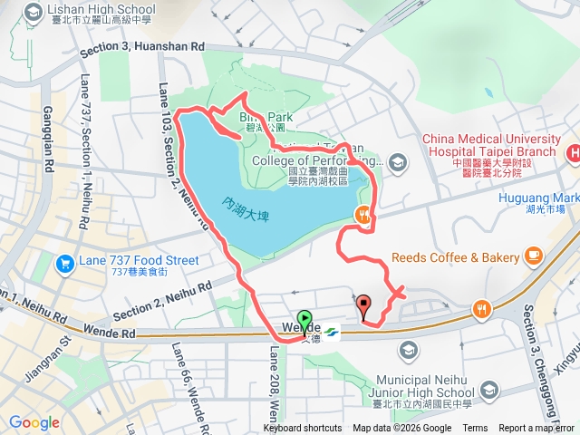 內湖獅頭山、碧湖公園預覽圖