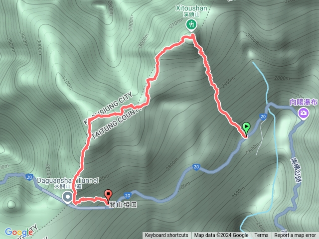 1221溪頭山走關山嶺山C型縱走預覽圖