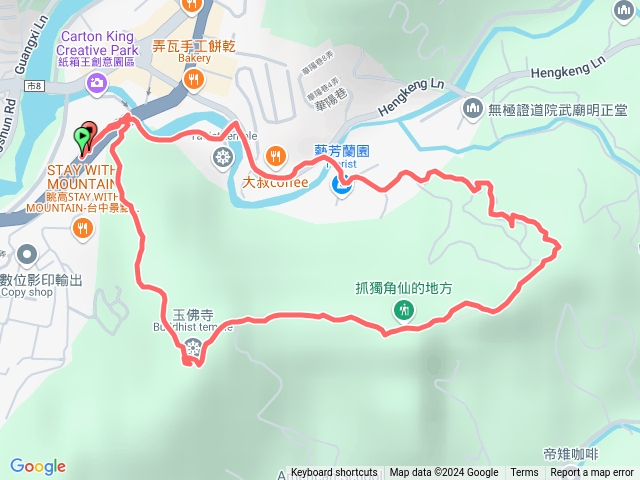 小百岳No.42南觀音山、青春嶺O型預覽圖