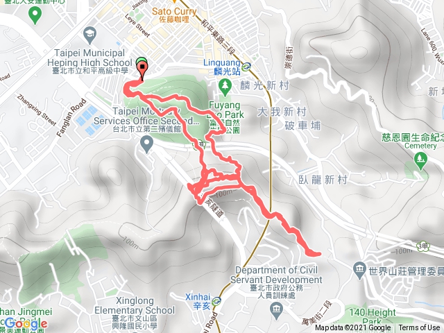 福州山中埔山軍功山來回