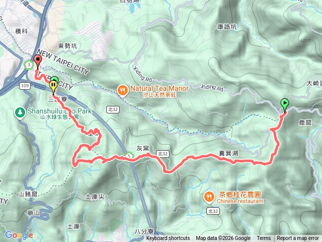 光明寺、深按頭山、土庫岳、山豬淚湖、山豬窟尖、更寮山．大豐山預覽圖