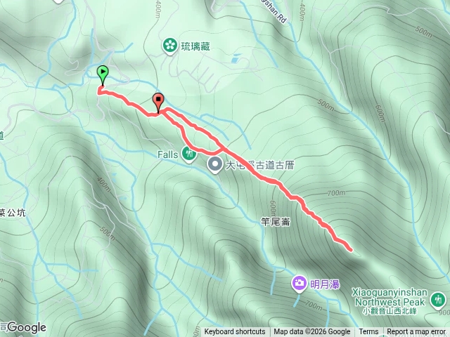竿尾崙古道預覽圖