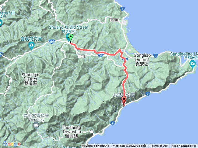 草嶺古道馬偕版--雙溪教會+賓威廉紀念教會遺趾+草嶺古道