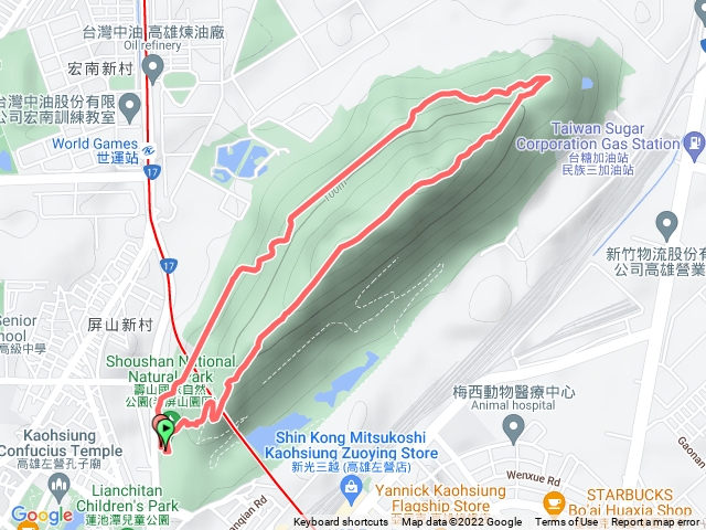 半屏山完整路徑