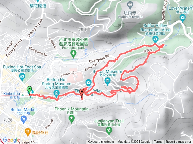 2024-0309新北投-地熱谷-硫磺谷-大砲岩-新北投山-新北投O型預覽圖