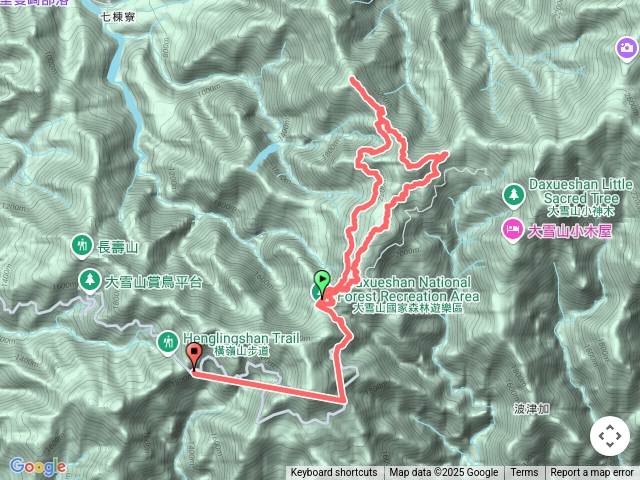 烏石坑山船型山O型縱走