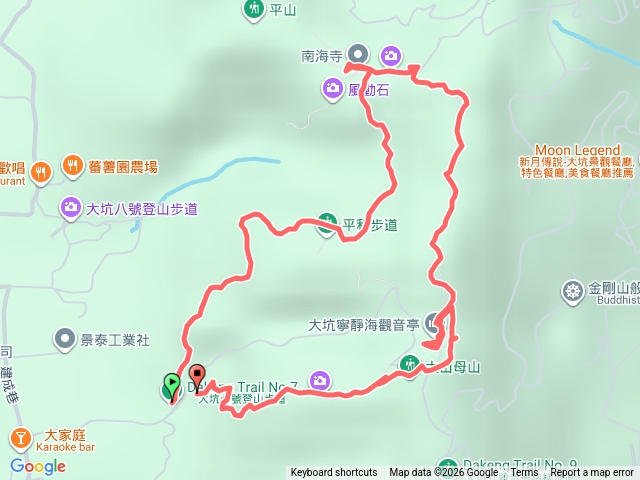 大坑6.7號步道預覽圖
