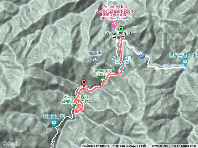 烏來信賢步道內洞