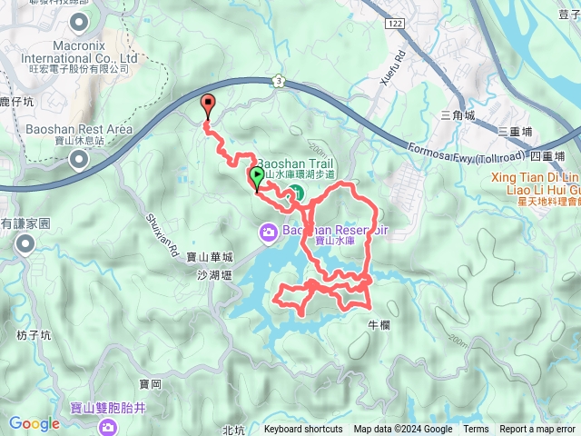 新竹寶山水庫十連峰活動