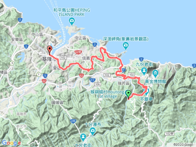 猴雞縱走(金瓜石)