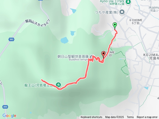 岡山倉敷龍王山