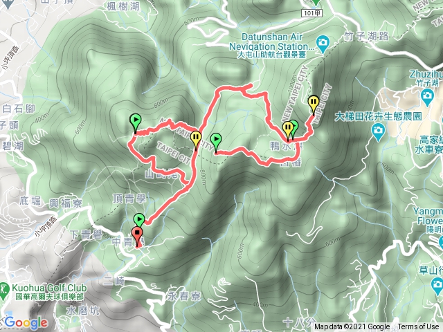 大屯山五連峰大綜走