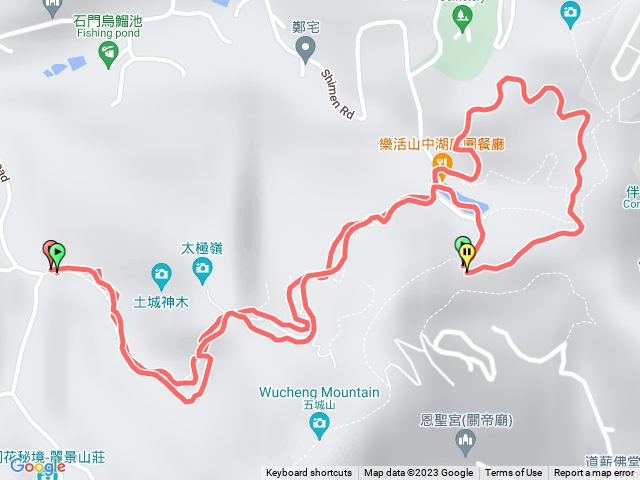 70號登山口-直上山中湖-繞湖一大圈-回山中湖後原路折返回來70號登山口
