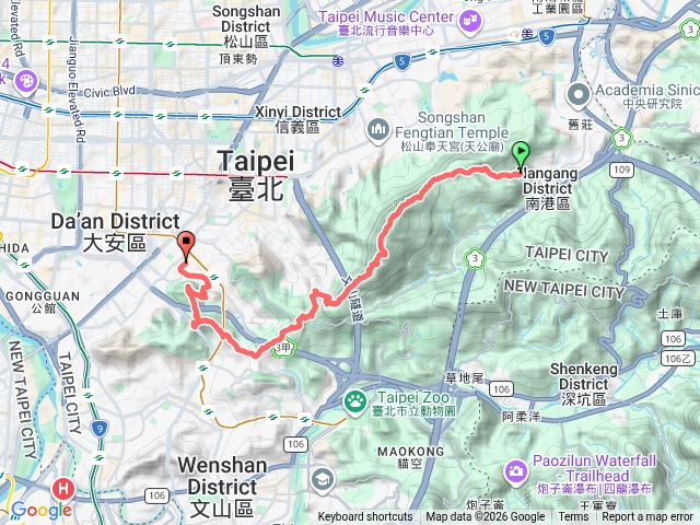 台北大縱走第六段