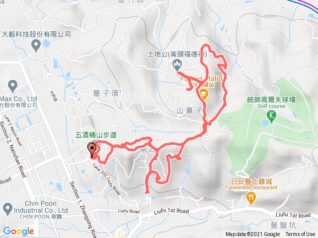 20210222五酒桶山步道