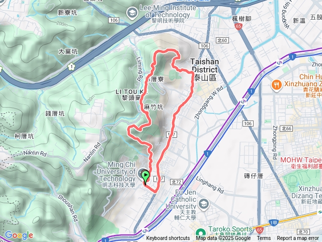 泰山天際線明志路環狀預覽圖