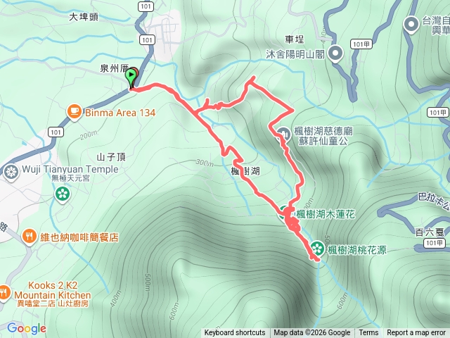 跤頭趺崙步道-巨石花園-楓樹湖古道O型預覽圖