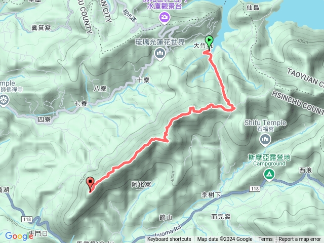 油井窩山彩和山高甫山連走