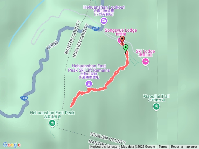 合歡山東峰未完成預覽圖