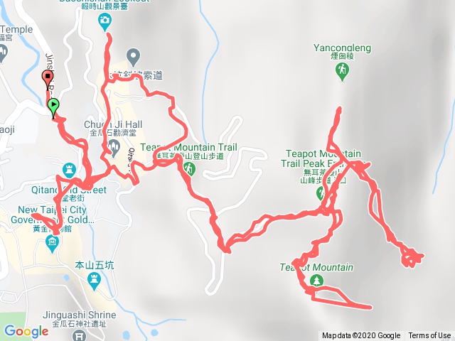 無耳茶壺山路徑