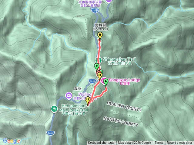 0411合歡群峰-1（東峰、石門山、合歡尖）預覽圖