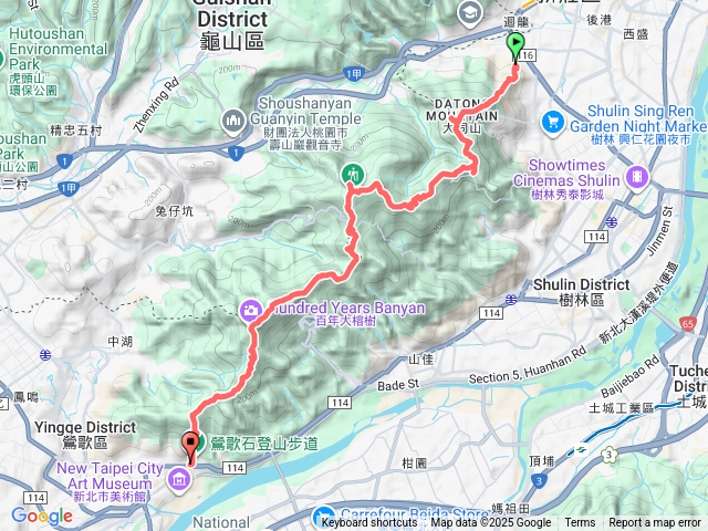 樹鶯縱走預覽圖