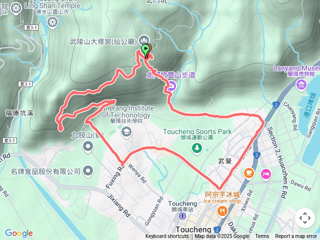 宜蘭頭城Rvilla山路跑