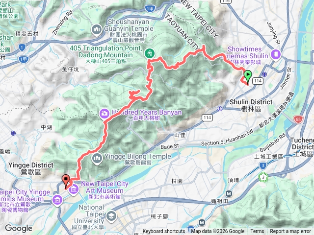 樹鶯縱走預覽圖
