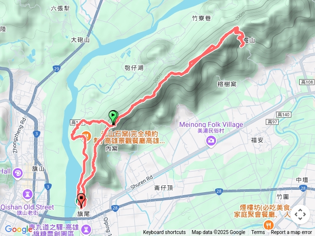 旗靈縱走(第一登山口人頭山第三登山口下山)