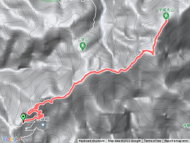 埔里六秀(關刀山,守城大山）