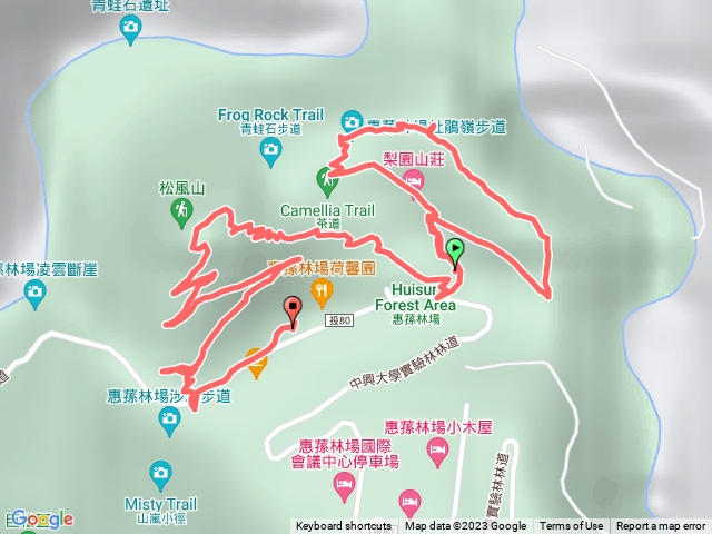 會蓀林場 杜鵑嶺 松風山步步預覽圖