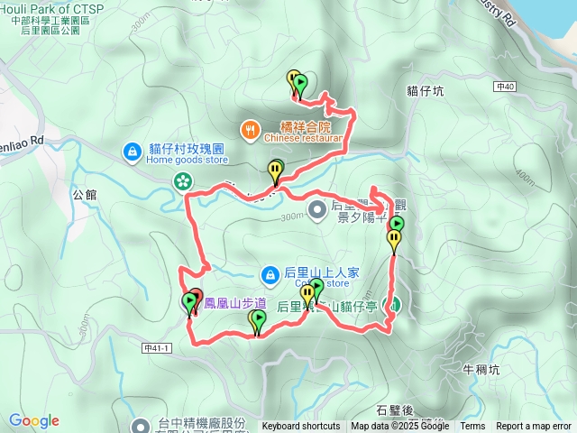 后里鳳凰山步道預覽圖