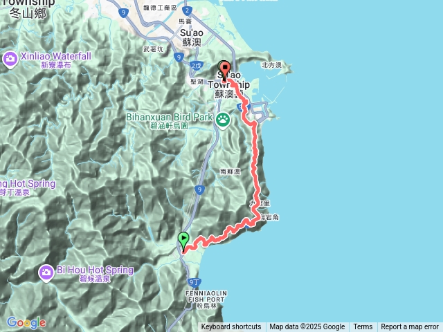 東澳徒步到蘇澳