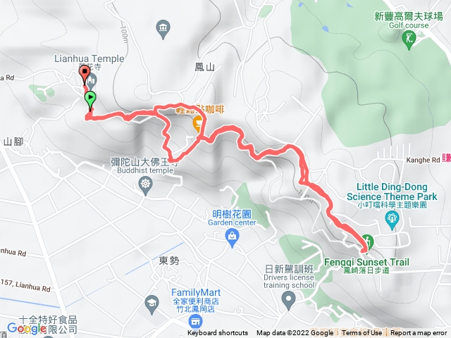 鳳崎落日步道