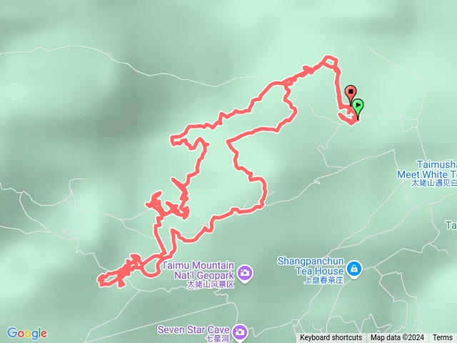 福建省太姥山5A景區~休閒路線