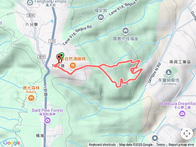 南投草尾嶺步道