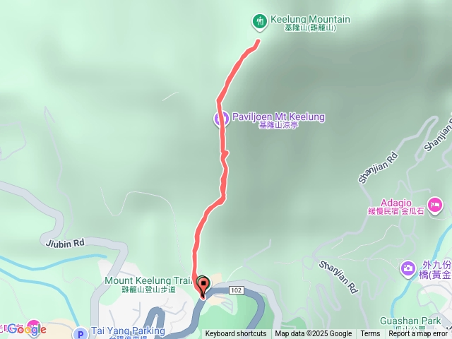 九份基隆山小百岳