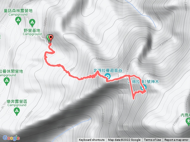 北得拉巨木步道