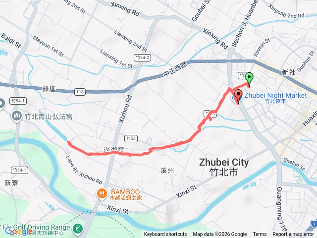 竹北西區澎湖窟景觀步道